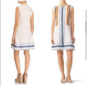 Tory Burch Adriana Embroidered Dress